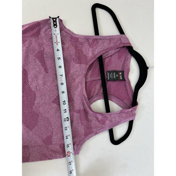 WWE Tapout Tank Women's Pink Camouflage Mesh Size Medium - Picture 4 of 5